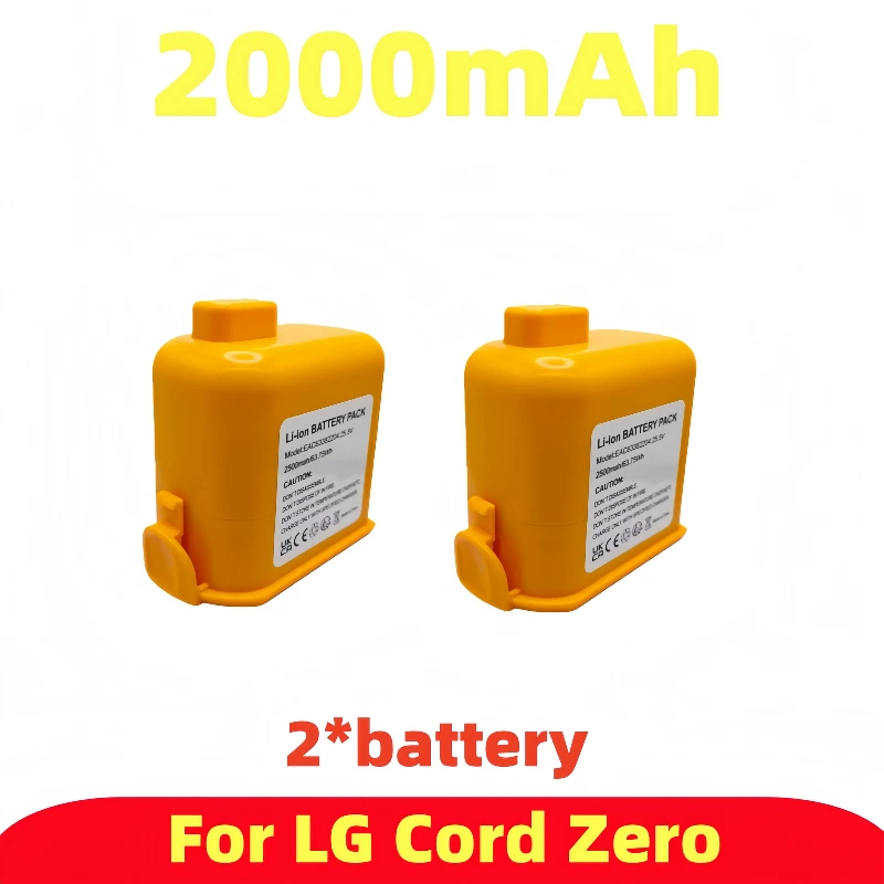 100% New Battery EAC63382208 EAC63758601 for LG Cord Zero A9 Plus A9 A9M A9MASTER2X A9MULTI2X A9PETNBED Max A9K Pro A9MULTI
100% New Battery EAC63382208 EAC63758601 for LG Cord Zero A9 Plus A9 A9M A9MASTER2X A9MULTI2X A9PETNBED Max A9K Pro A9MULTI