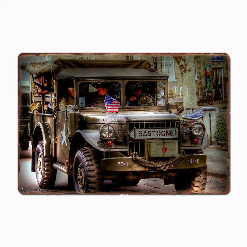 Which Way To Bastogne Metal Sign Poster Garage Room Decor Automobile Club Custom Tin Vintage Home Decor
Which Way To Bastogne Metal Sign Poster Garage Room Decor Automobile Club Custom Tin Vintage Home Decor