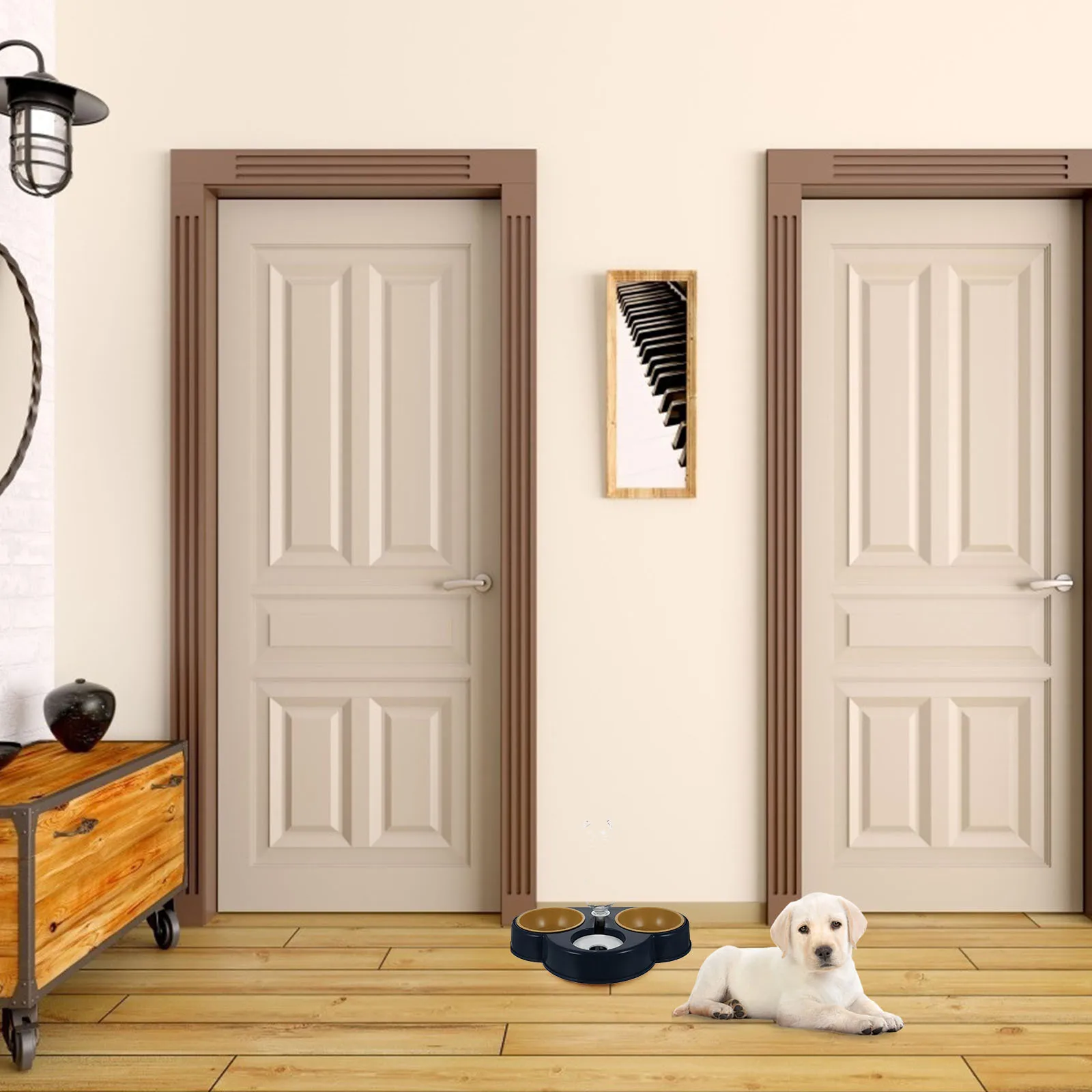 Detachable Feeding Bowl Pet Food Holder Plastic Feeder Water Dispenser Dog Automatic Waterer Supplies Drinking
Detachable Feeding Bowl Pet Food Holder Plastic Feeder Water Dispenser Dog Automatic Waterer Supplies Drinking