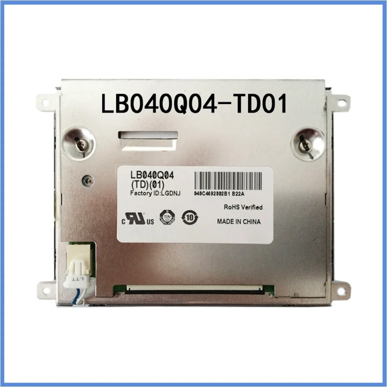 LB040Q04-TD01 LB040Q04(TD)(01) Original 4.0" 320*240 LCD Display Screen for LG.Philips
LB040Q04-TD01 LB040Q04(TD)(01) Original 4.0" 320*240 LCD Display Screen for LG.Philips