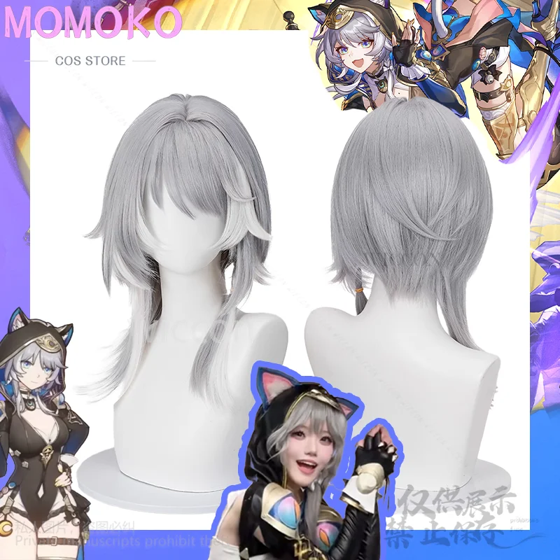 Игра Honkai Star Rail Косплей Шифр Модный серый и белый синтетический парик подчеркивает Jirai Kei Парики для девочек Аниме Cos Индивидуальные
Игра Honkai Star Rail Косплей Шифр Модный серый и белый синтетический парик подчеркивает Jirai Kei Парики для девочек Аниме Cos Индивидуальные