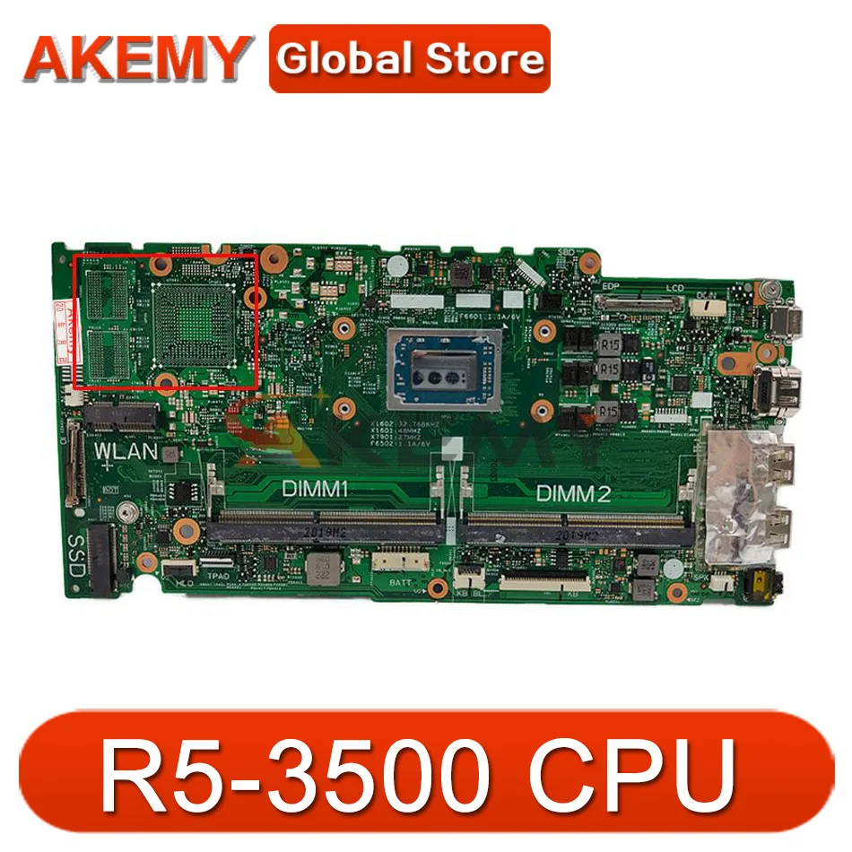 For Dell Inspiron 14 5485 15 5585 Laptop Motherboard 18796-2 R3 R5 R7 3th Gen UMA Tested OK
For Dell Inspiron 14 5485 15 5585 Laptop Motherboard 18796-2 R3 R5 R7 3th Gen UMA Tested OK