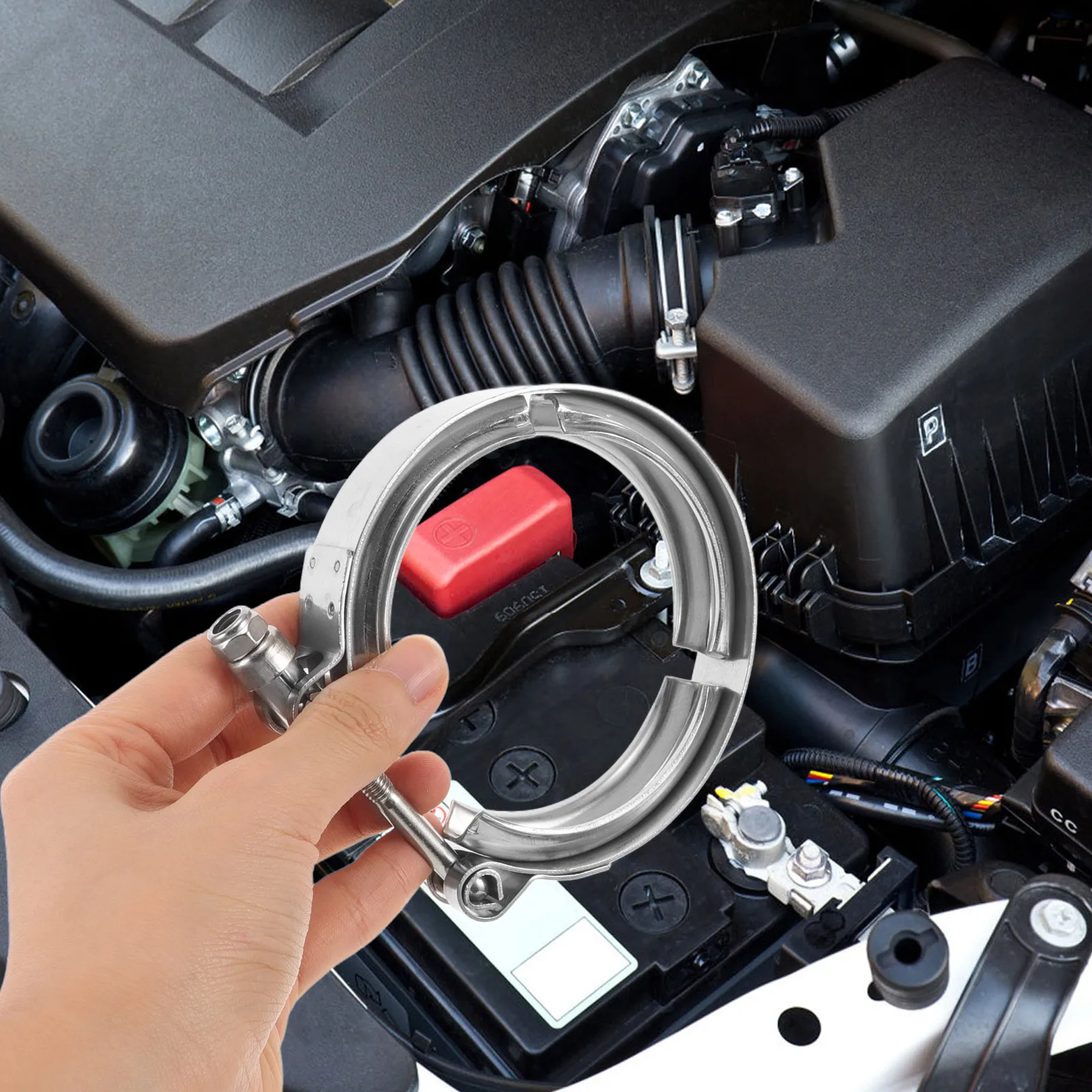 Stainless Steel Clamp Band Exhaust Car Pipe Universal Automotive Hose Clamps Manifold V Shaped Muffler Mounting Bolt
Stainless Steel Clamp Band Exhaust Car Pipe Universal Automotive Hose Clamps Manifold V Shaped Muffler Mounting Bolt
