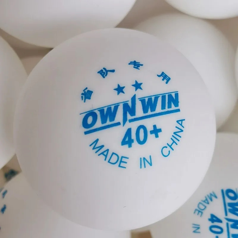 OWNWIN Seamless Table Tennis Balls Genuine New Material 40+ Training Ball 2 Stars 40 + Ping Pong Balls Durable Provincial Team
OWNWIN Seamless Table Tennis Balls Genuine New Material 40+ Training Ball 2 Stars 40 + Ping Pong Balls Durable Provincial Team