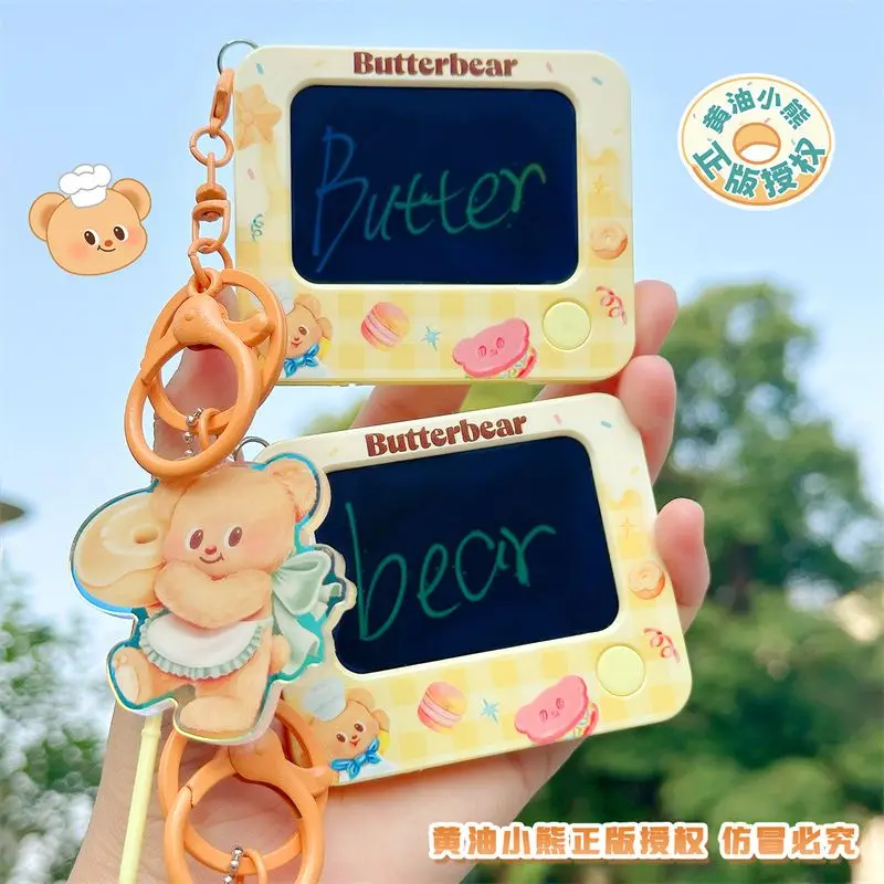 2025 new butter teddy bear series fun small handwritten drawing board keychain, cute girl backpack pendant, car keychain
2025 new butter teddy bear series fun small handwritten drawing board keychain, cute girl backpack pendant, car keychain