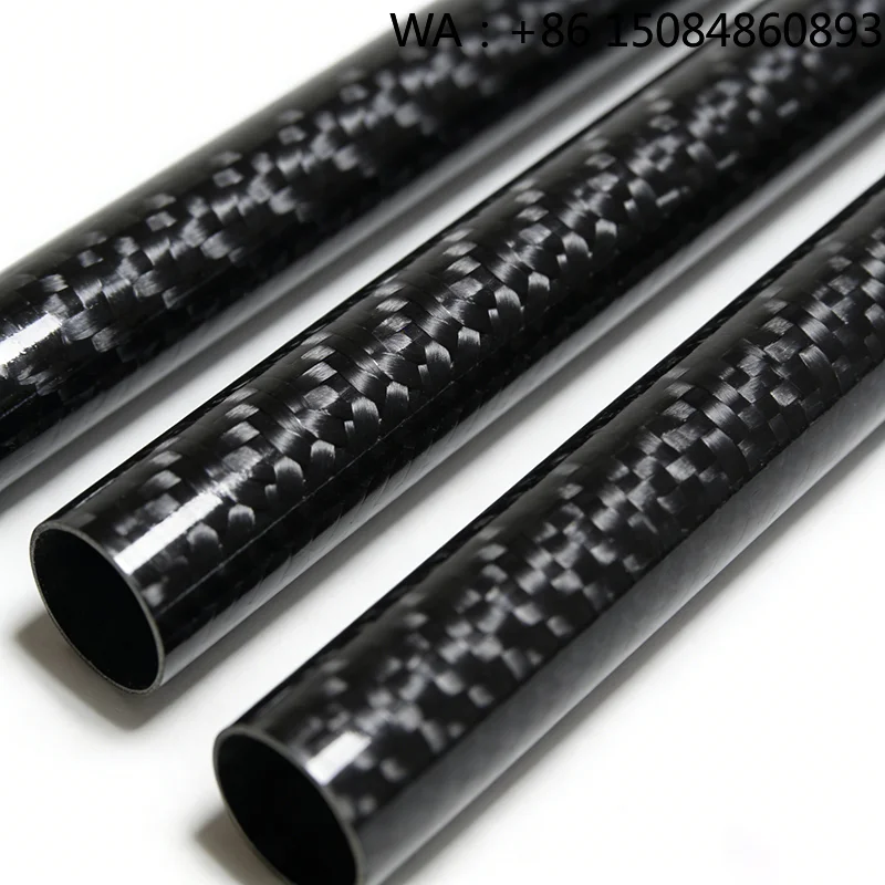 Pultruded 3K Plain Twill Carbon Fiber Tube, Matte Glossy Finish, Custom Size Light High Strength Sports Pipe
Pultruded 3K Plain Twill Carbon Fiber Tube, Matte Glossy Finish, Custom Size Light High Strength Sports Pipe