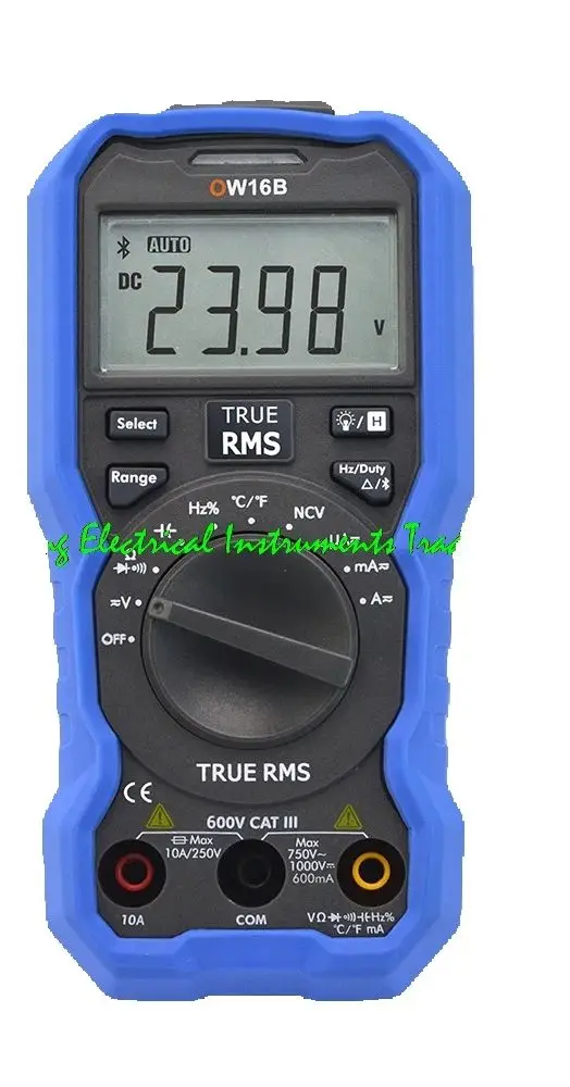 OWON OW16B with Bluetooth Multimeter OW16A 3 5/6 Handheld Digital NCV Multimeter
OWON OW16B with Bluetooth Multimeter OW16A 3 5/6 Handheld Digital NCV Multimeter