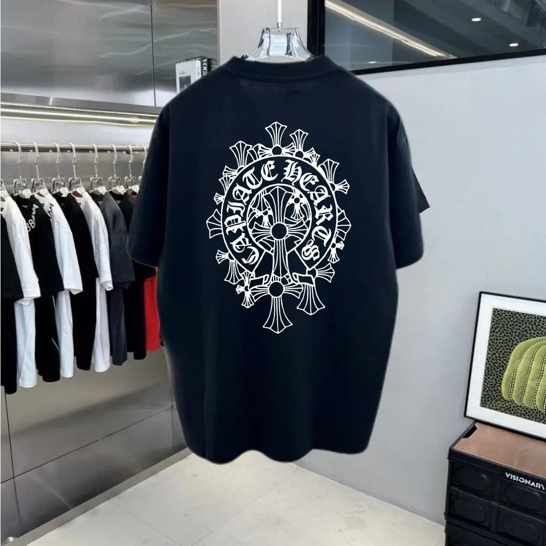 Graphic Print T-shirts Men's Women's Casual Short Sleeve Crew Neck Cotton Tee Luxury Brand High End Unisex Fashion Tops
Graphic Print T-shirts Men's Women's Casual Short Sleeve Crew Neck Cotton Tee Luxury Brand High End Unisex Fashion Tops