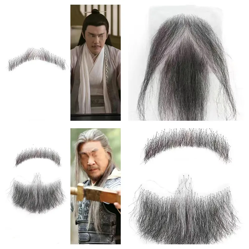 Trimmable Lace Beard for Man Fake Mustache for Men Theatrical/Holiday/Drama Realistic Makeup Lace Beard
Trimmable Lace Beard for Man Fake Mustache for Men Theatrical/Holiday/Drama Realistic Makeup Lace Beard