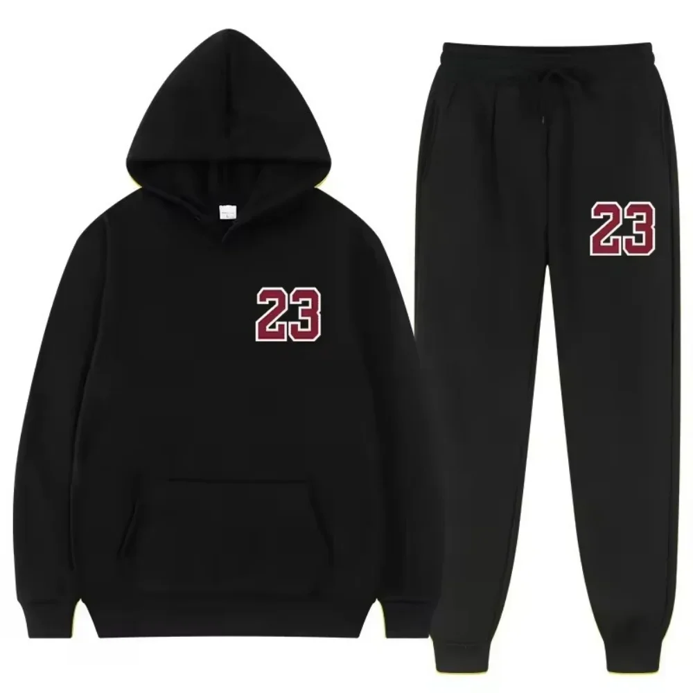 2025 men's autumn and winter solid color set hooded comfortable sweatshirt trendy casual sports two-piece set
2025 men's autumn and winter solid color set hooded comfortable sweatshirt trendy casual sports two-piece set