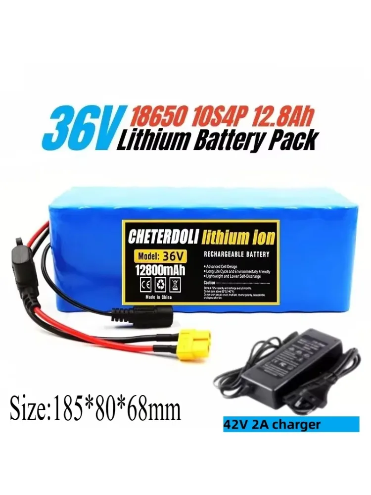 High - Capacity 36V 12.8AH 10S4P 18650 Lithium - Ion Battery Pack for 250W - 750W Electric Commuting Tools + 42V 2A Charger
High - Capacity 36V 12.8AH 10S4P 18650 Lithium - Ion Battery Pack for 250W - 750W Electric Commuting Tools + 42V 2A Charger