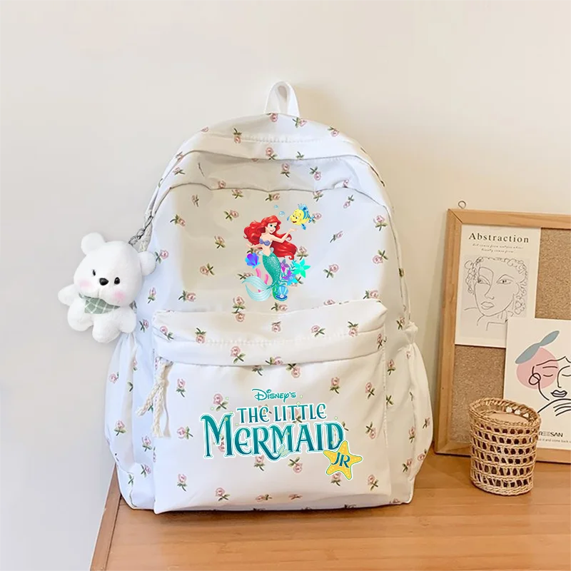 Школьный рюкзак для студентов «Русалочка», корейская версия, сумка с цветочным принтом, сумка для книг для девочек-подростков, школьный рюкзак, дорожная сумка
Школьный рюкзак для студентов «Русалочка», корейская версия, сумка с цветочным принтом, сумка для книг для девочек-подростков, школьный рюкзак, дорожная сумка