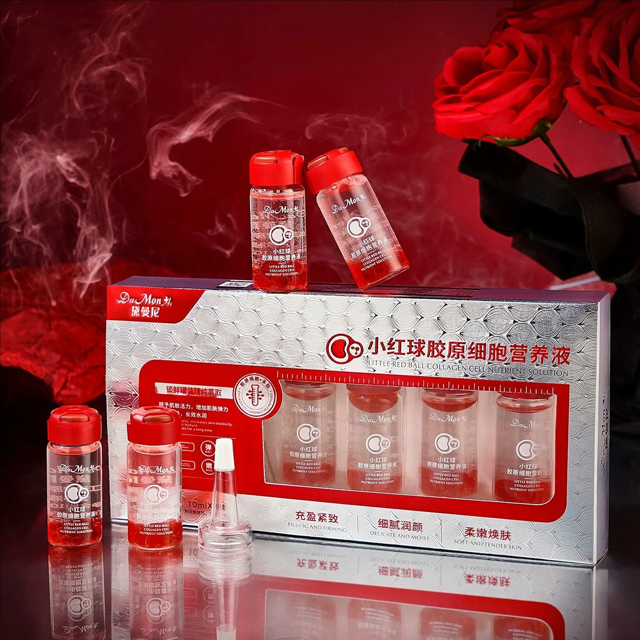 High end Anti wrinkle Serum Little Red Ball Collagen Cell Nutrient Solution Moisturizing Fade Fine Lines Essence liquid Cosmetic
High end Anti wrinkle Serum Little Red Ball Collagen Cell Nutrient Solution Moisturizing Fade Fine Lines Essence liquid Cosmetic