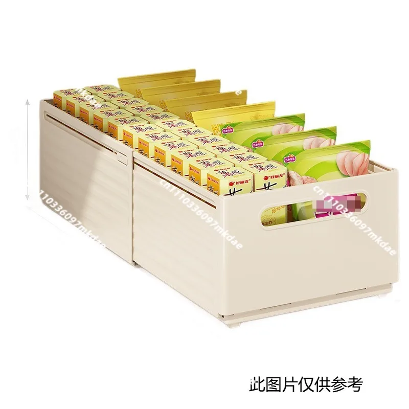Retractable cabinet storage box, pull-out kitchen desktop snack finishing box, deep cabinet right-angle storage box
Retractable cabinet storage box, pull-out kitchen desktop snack finishing box, deep cabinet right-angle storage box