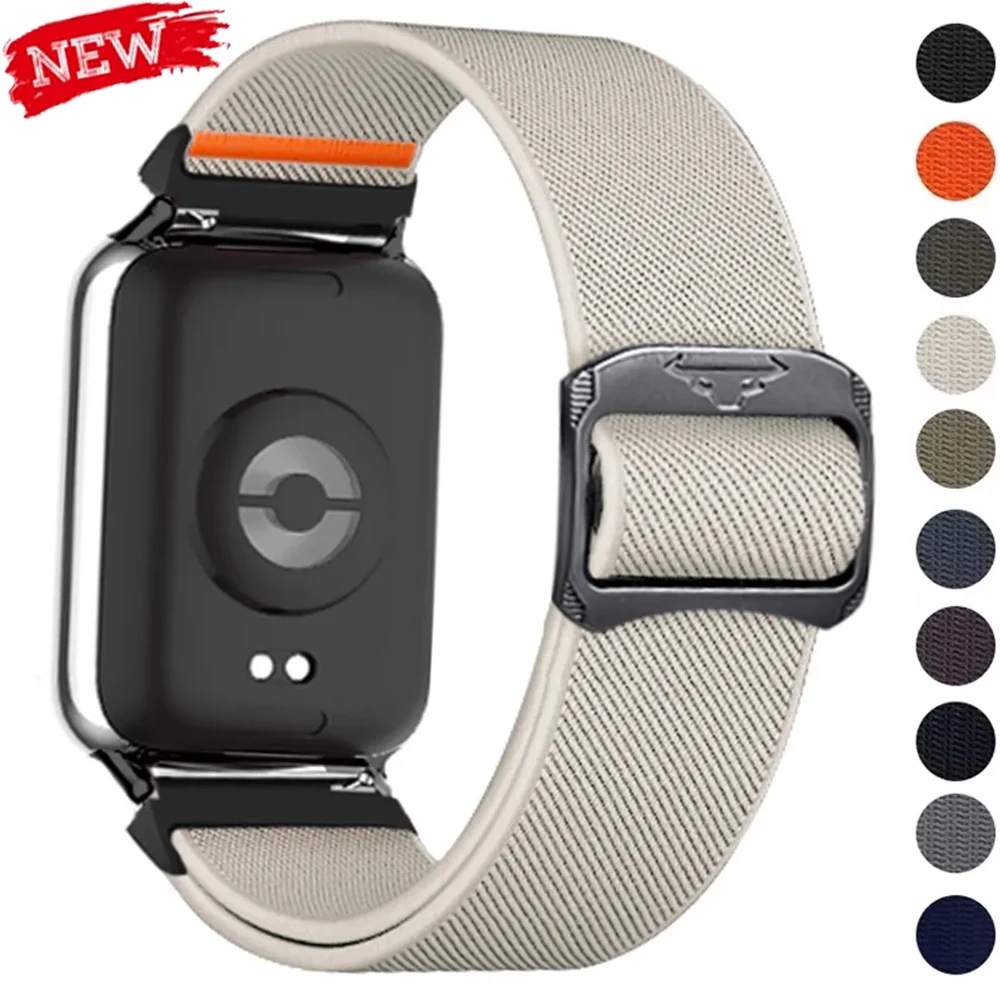 Pop Sport Strap For Redmi Watch 5 4 Nylon Bracelet Smart Watchband For Xiaomi Mi Band 9/8 Pro Correas Replacement Accessories
Pop Sport Strap For Redmi Watch 5 4 Nylon Bracelet Smart Watchband For Xiaomi Mi Band 9/8 Pro Correas Replacement Accessories