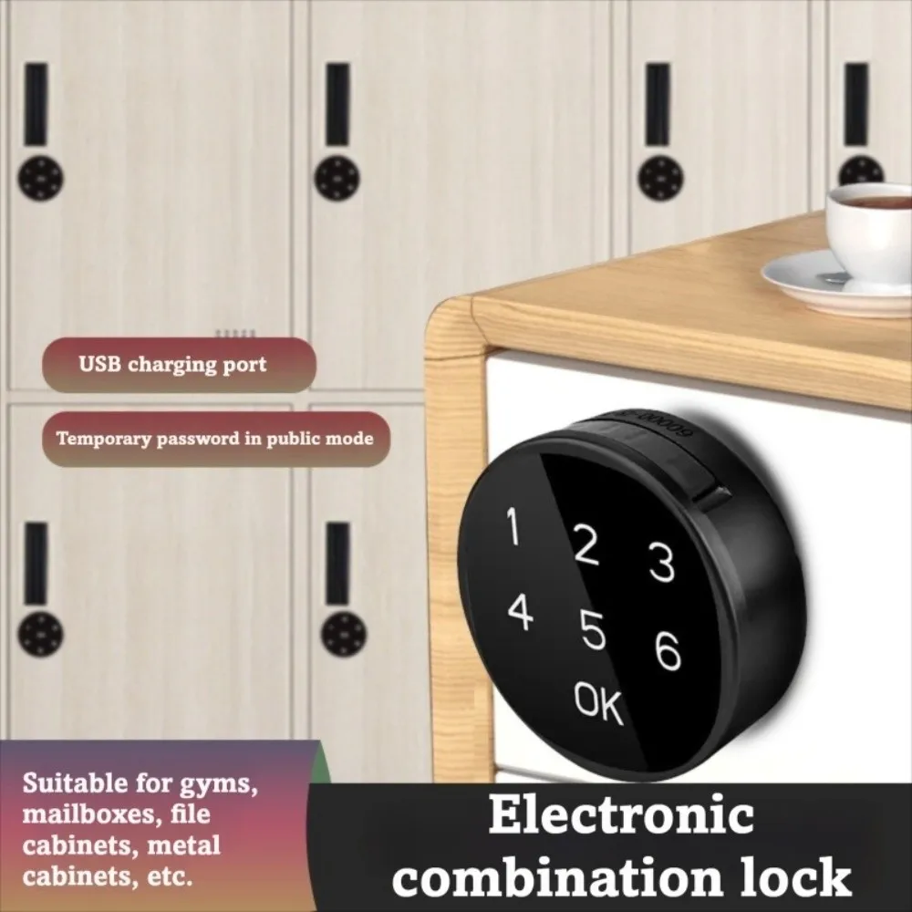 6-значный кодовый замок для шкафа, RFID-замок с IC-картой, цифровой замок с сенсорной клавиатурой, работающий от батареек, без ключа
6-значный кодовый замок для шкафа, RFID-замок с IC-картой, цифровой замок с сенсорной клавиатурой, работающий от батареек, без ключа