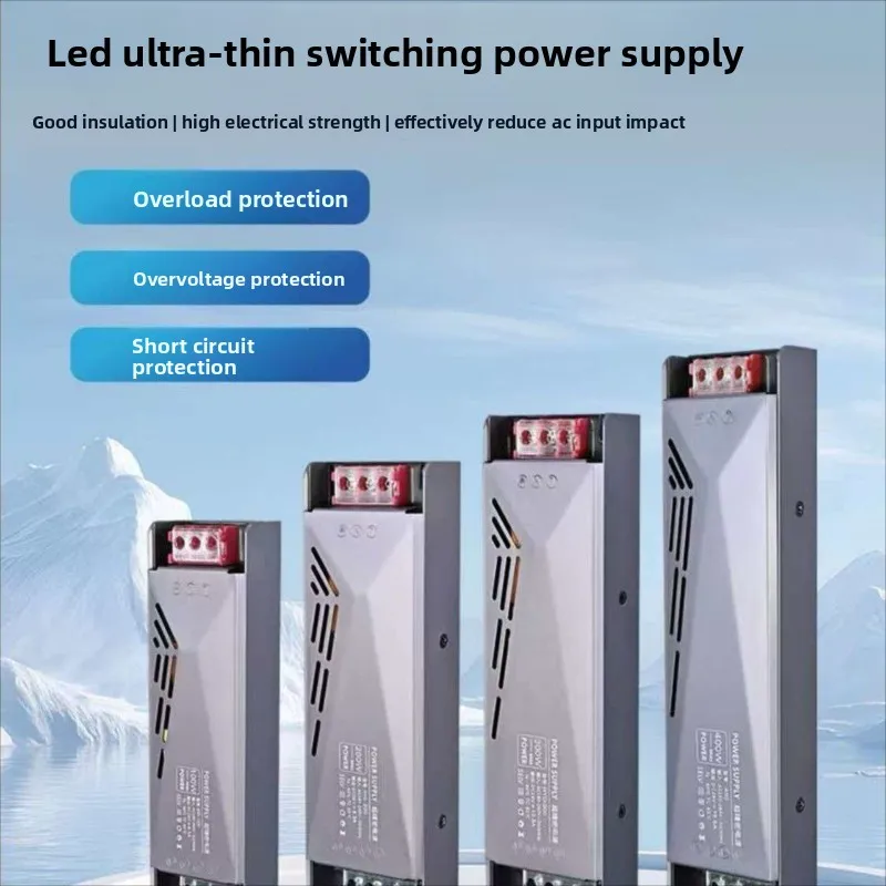 DC 12V 24V Switching Power Supply AC110-250V Mute Lighting Transformers 60W 100W 200W 300W 400W LED Light Driver Power Adapter
DC 12V 24V Switching Power Supply AC110-250V Mute Lighting Transformers 60W 100W 200W 300W 400W LED Light Driver Power Adapter