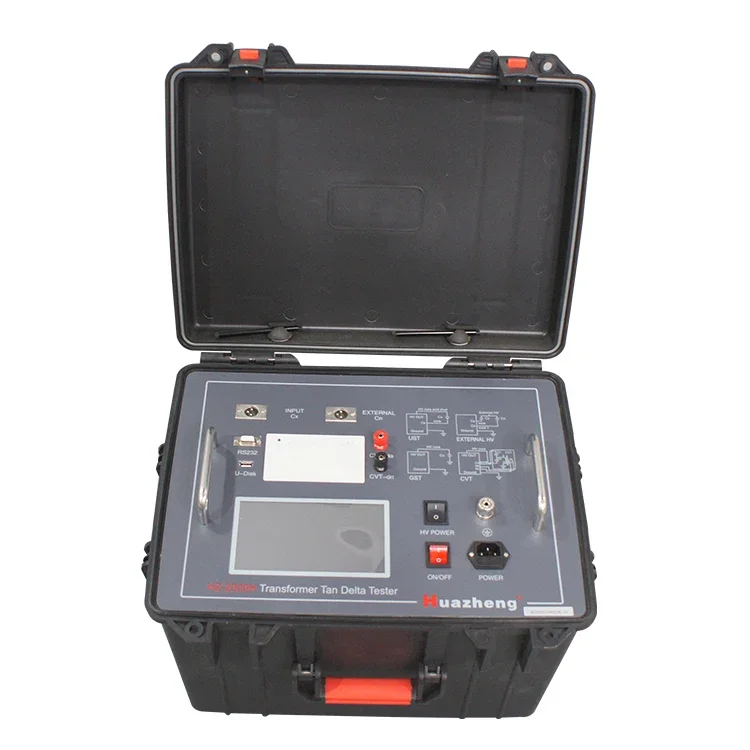 Huazheng Electric HZ-2000H Automatic 12KV Capacitance & Dissipation Factor Test Set For Power Transformer
Huazheng Electric HZ-2000H Automatic 12KV Capacitance & Dissipation Factor Test Set For Power Transformer