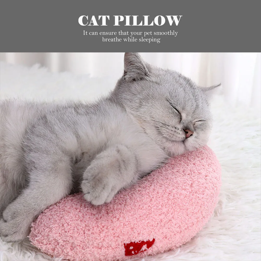 Cat Neck Cushion U-Shape Design Easy to Clean Material Ensures Smooth Breathing Experience Cat Toys 
Cat Neck Cushion U-Shape Design Easy to Clean Material Ensures Smooth Breathing Experience Cat Toys