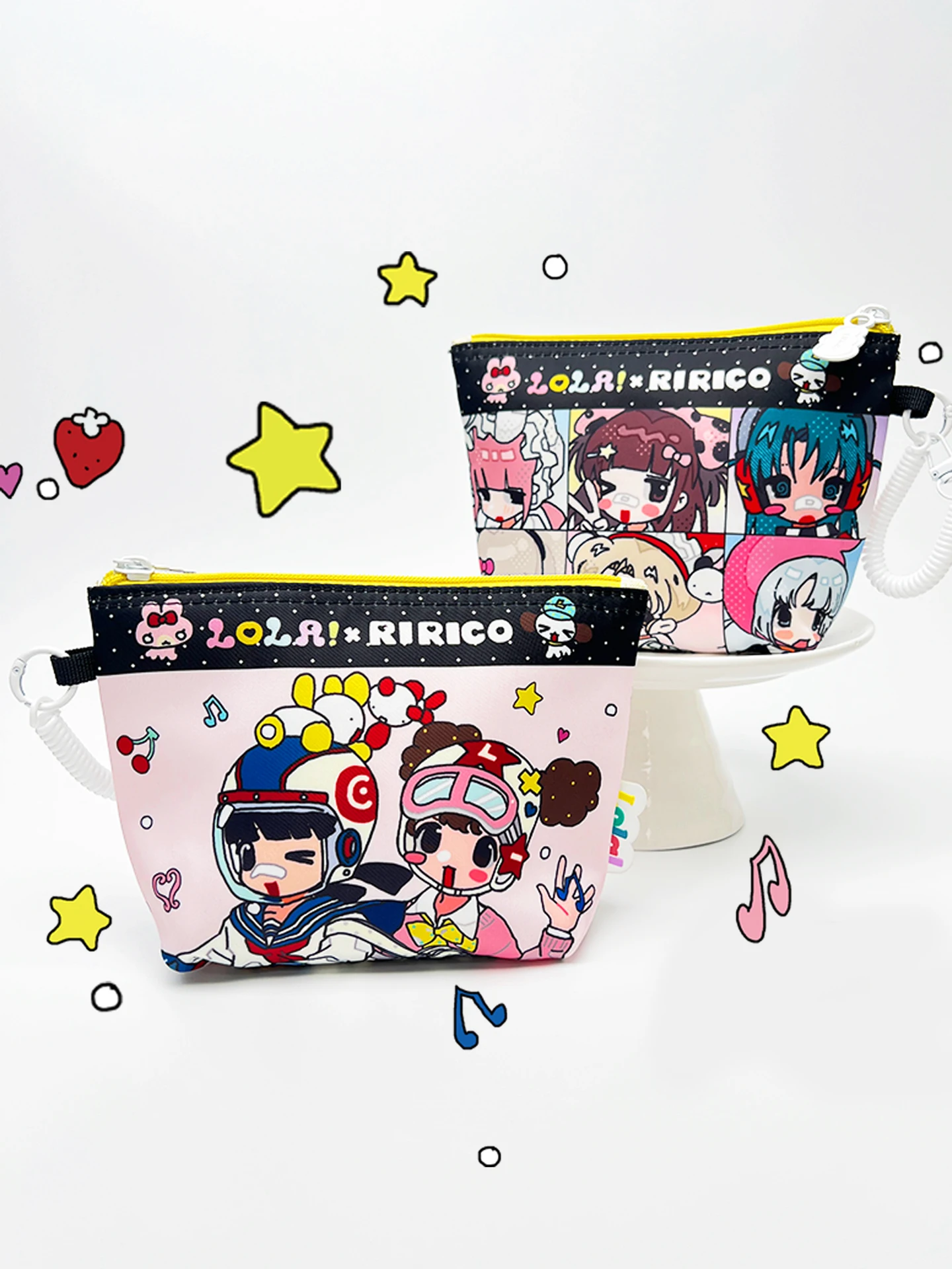 Design Ririco Zoo Collaborative Sweet Sister Large Capacity Portable Makeup Storage Bag Soft Handbag Casual Style
Design Ririco Zoo Collaborative Sweet Sister Large Capacity Portable Makeup Storage Bag Soft Handbag Casual Style