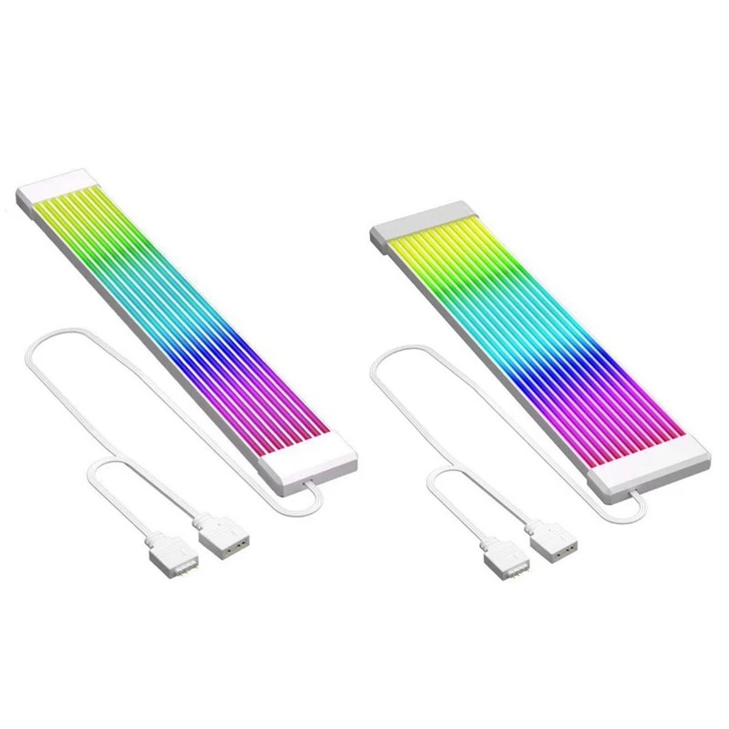 A7THK-PC RGB Light Strip, PSU Extension Cable, Light Up LED Strip Set For GPU And Motherboard PC Cables, 5V 3 Pin ARGB Sync
A7THK-PC RGB Light Strip, PSU Extension Cable, Light Up LED Strip Set For GPU And Motherboard PC Cables, 5V 3 Pin ARGB Sync