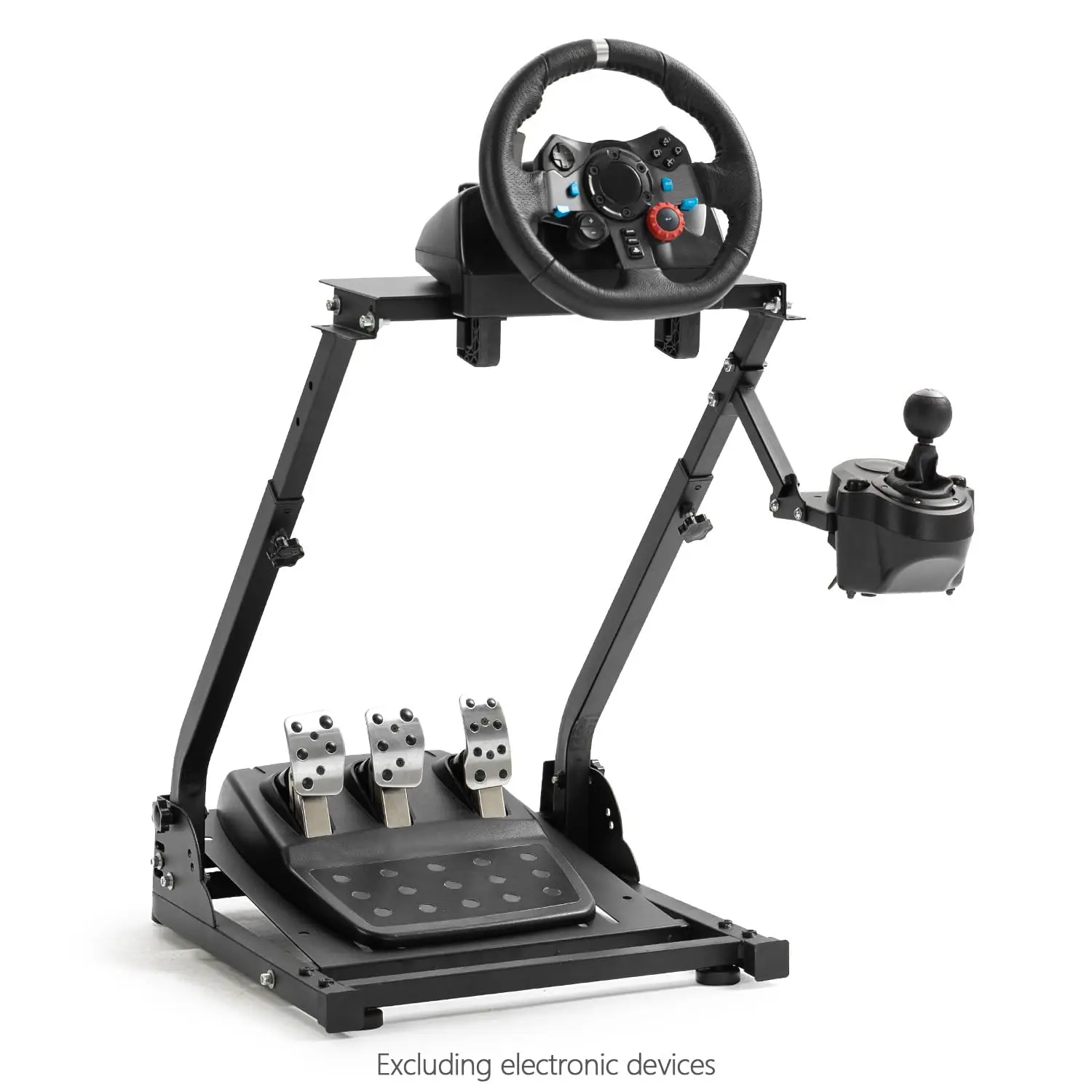 Foldable Multi-Level Adjustable Racing Sim Cockpit Wheel Stand for Logitech G25-G923, Custom
Foldable Multi-Level Adjustable Racing Sim Cockpit Wheel Stand for Logitech G25-G923, Custom