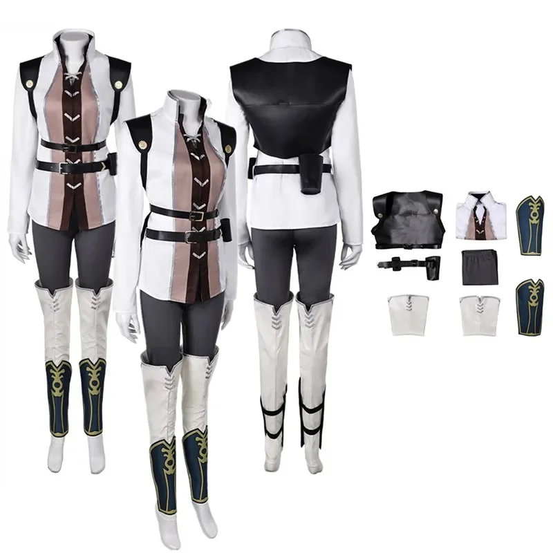 FC6Hera Cosplay Costume Cartoon Rings Fantasia Adult Women White Knight Shirt Pants Belt Outfits Halloween Carnival Party S@FC8!
FC6Hera Cosplay Costume Cartoon Rings Fantasia Adult Women White Knight Shirt Pants Belt Outfits Halloween Carnival Party S@FC8!