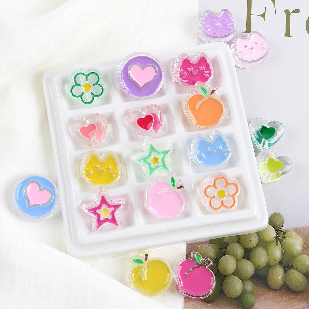 5pcs Drip Oil Color Mixing Various Shapes Loose Beads Diy Beads To Make Bracelets Necklace Jewelry Making Materials Accessories
5pcs Drip Oil Color Mixing Various Shapes Loose Beads Diy Beads To Make Bracelets Necklace Jewelry Making Materials Accessories