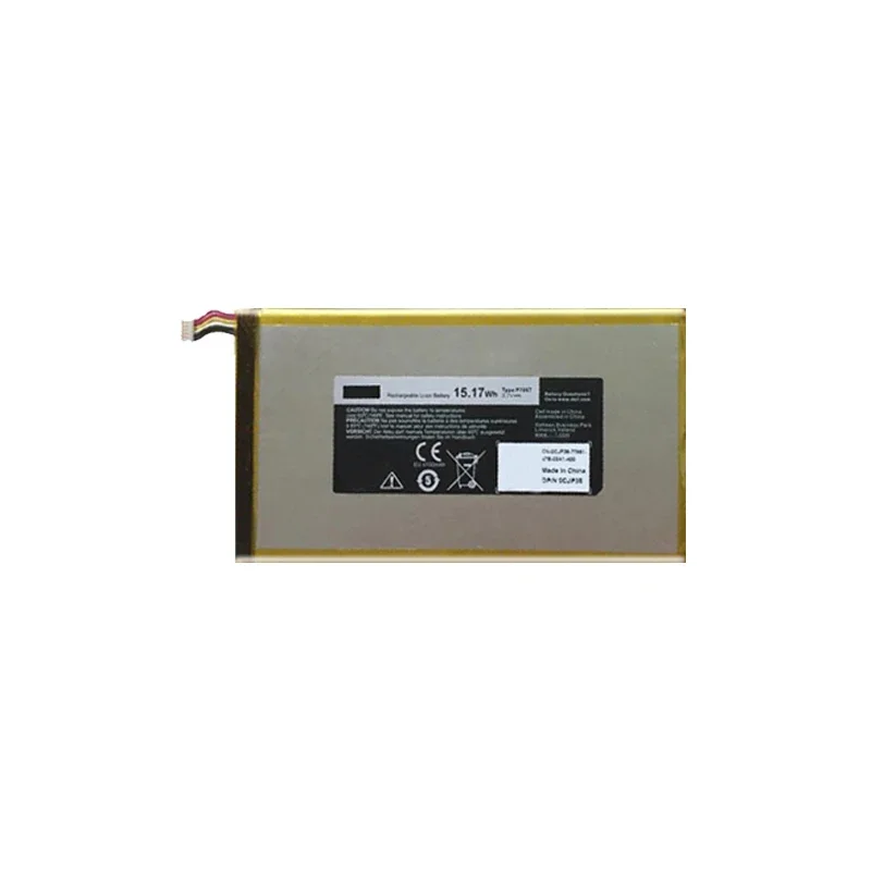 Tablet Battery P706T 4100mAh For Dell Venue 7 3730 Venue 8 3830 T02D T01C T02D002 T02D001 0CJP38 02PDJW 3.7v 15.17wh
Tablet Battery P706T 4100mAh For Dell Venue 7 3730 Venue 8 3830 T02D T01C T02D002 T02D001 0CJP38 02PDJW 3.7v 15.17wh