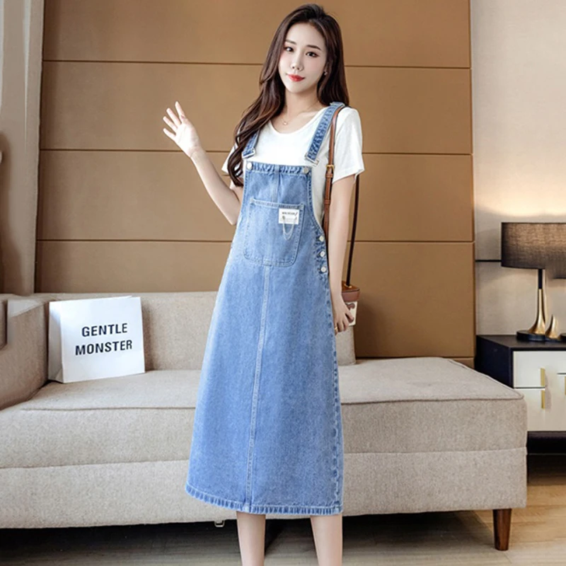 Split Denim Strap Dress Female Clothes 2023 New Spring Summer Slim Long Dress Women Fashion Pocket Denim Casual Long Dresses
Split Denim Strap Dress Female Clothes 2023 New Spring Summer Slim Long Dress Women Fashion Pocket Denim Casual Long Dresses