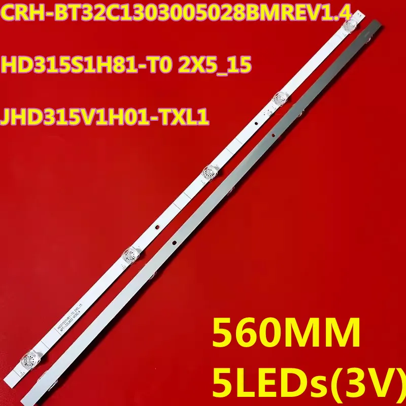 LED Strip For 32H4030F1 32H4000FM JHD315V1H01-TXL1 LB32128 CRH-BX32C130300502036REV1.0 CRH-BT32C1303005028BMREV1.4 32E5602EUR
LED Strip For 32H4030F1 32H4000FM JHD315V1H01-TXL1 LB32128 CRH-BX32C130300502036REV1.0 CRH-BT32C1303005028BMREV1.4 32E5602EUR