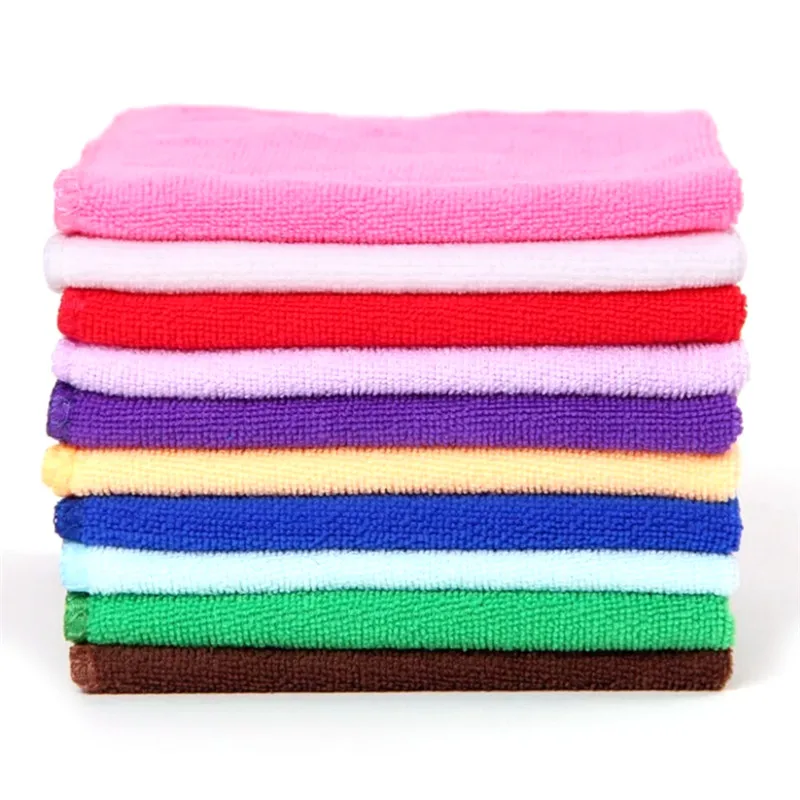 5Pcs/lot Square Soft Microfiber Cleaning Towel Absorbent Car Washing Cloth Home Bathroom Kitchen Towels
5Pcs/lot Square Soft Microfiber Cleaning Towel Absorbent Car Washing Cloth Home Bathroom Kitchen Towels