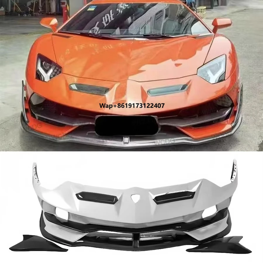 For LP700 LP720 LP740 SVJ Style Half Carbon Fiber Body Kit Front Bumper Lip Splitter Car Exterior Parts
For LP700 LP720 LP740 SVJ Style Half Carbon Fiber Body Kit Front Bumper Lip Splitter Car Exterior Parts