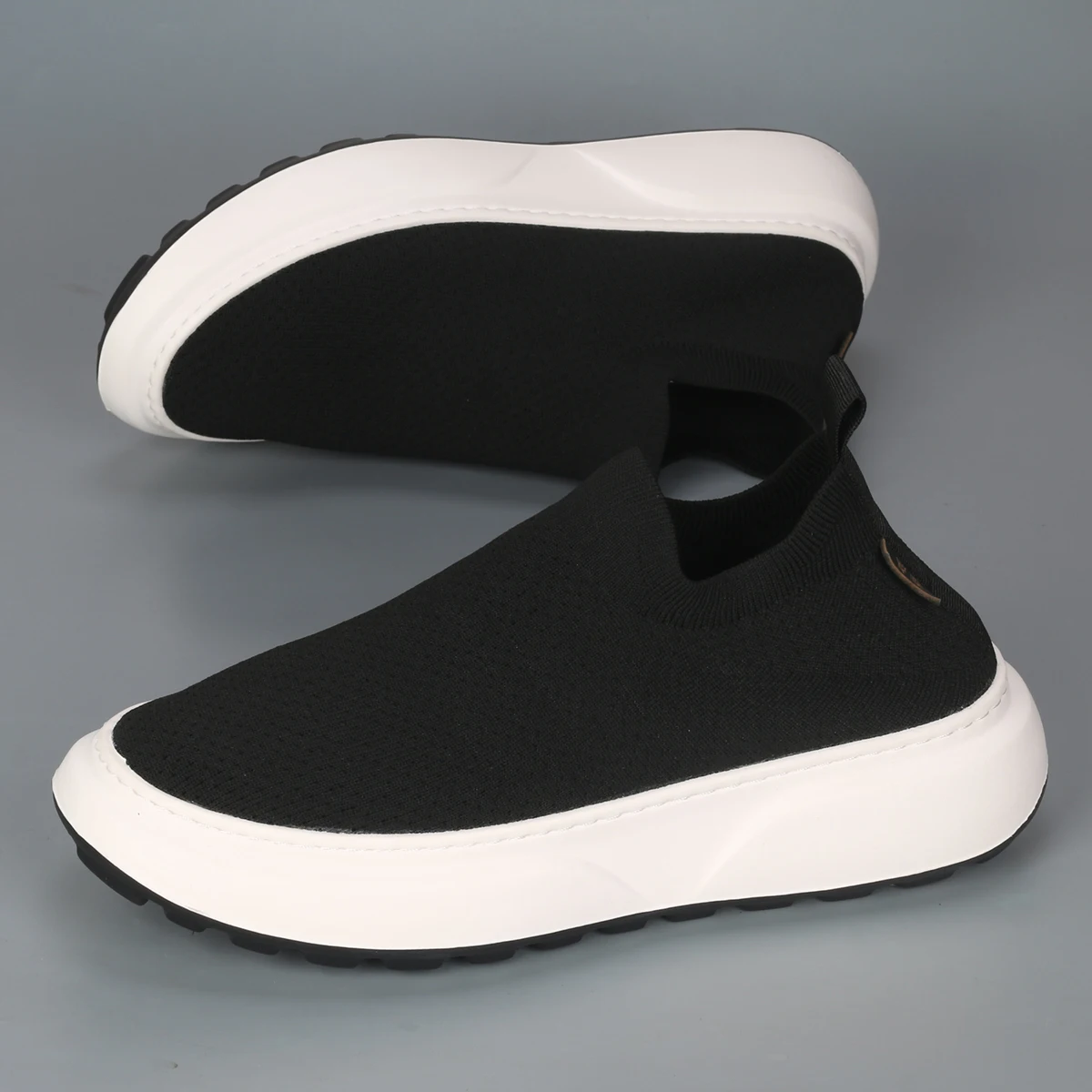 New Men's Black Versatile Breathable Trendy Shoes Increase Height, Lightweight and Comfortable Mesh Socks Shoes
New Men's Black Versatile Breathable Trendy Shoes Increase Height, Lightweight and Comfortable Mesh Socks Shoes