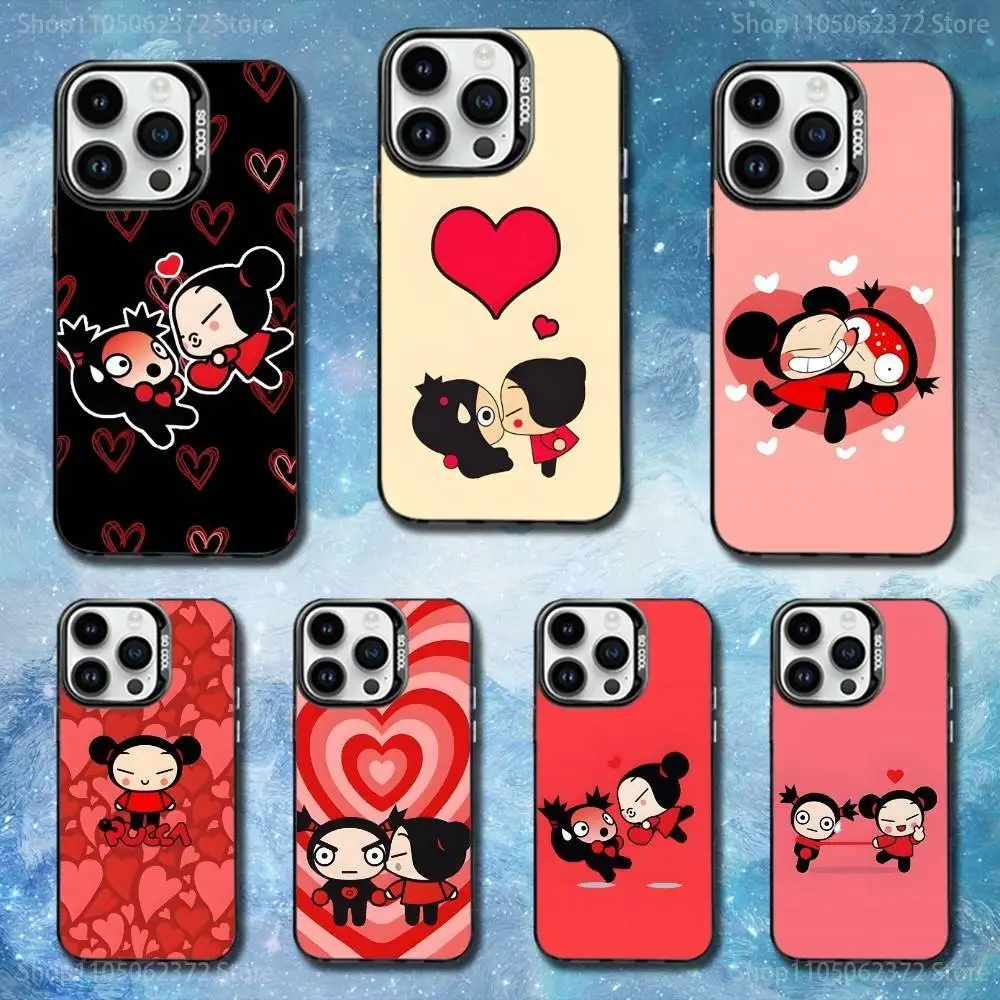 Cute P-Puccas Love Phone Case For iPhone 11,12,13,16,14,15,Mini,Pro,XS,MAX Black Matte Shockproof Cover
Cute P-Puccas Love Phone Case For iPhone 11,12,13,16,14,15,Mini,Pro,XS,MAX Black Matte Shockproof Cover