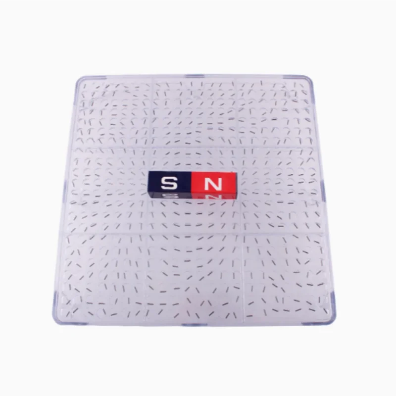 Magnetic induction line demonstration board Electromagnetic field physics experimental equipment not include magnets
Magnetic induction line demonstration board Electromagnetic field physics experimental equipment not include magnets