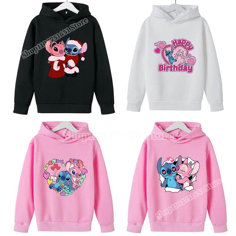 Disney Stitch Kids Hoodies for Kids Sweatshirts Boys Girls Clothes Autumn Winter Long Sleeve Tops Cartoon Stich Angel Print Gift
Disney Stitch Kids Hoodies for Kids Sweatshirts Boys Girls Clothes Autumn Winter Long Sleeve Tops Cartoon Stich Angel Print Gift