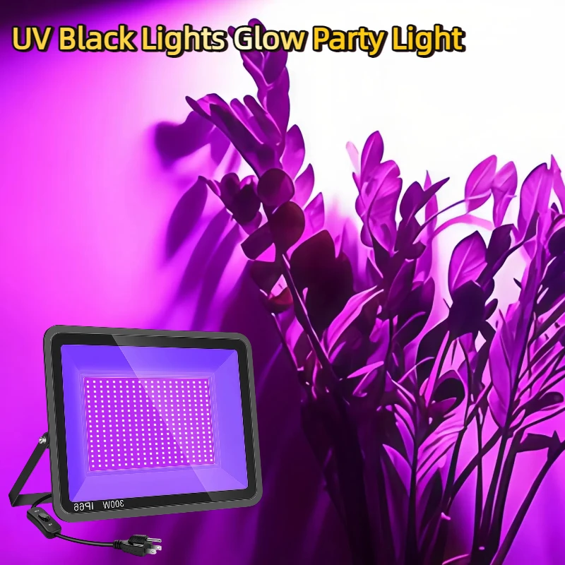 100W 200W 300W UV Flood Light LED Black Light Waterproof UV Black Lights Glow Party Blacklight Party Fluorescent Poster Decor
100W 200W 300W UV Flood Light LED Black Light Waterproof UV Black Lights Glow Party Blacklight Party Fluorescent Poster Decor