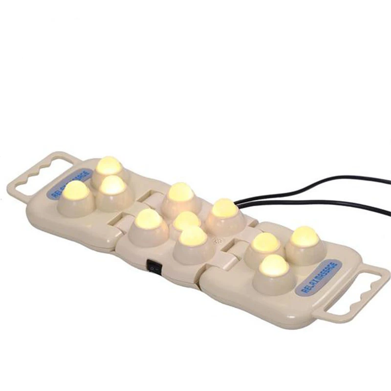 Jade Massage Pillow Electric Stone Folding Massage Neck Back Shoulder Massager Therapy Apparatus Infrared Heating Therapy Pillow
Jade Massage Pillow Electric Stone Folding Massage Neck Back Shoulder Massager Therapy Apparatus Infrared Heating Therapy Pillow