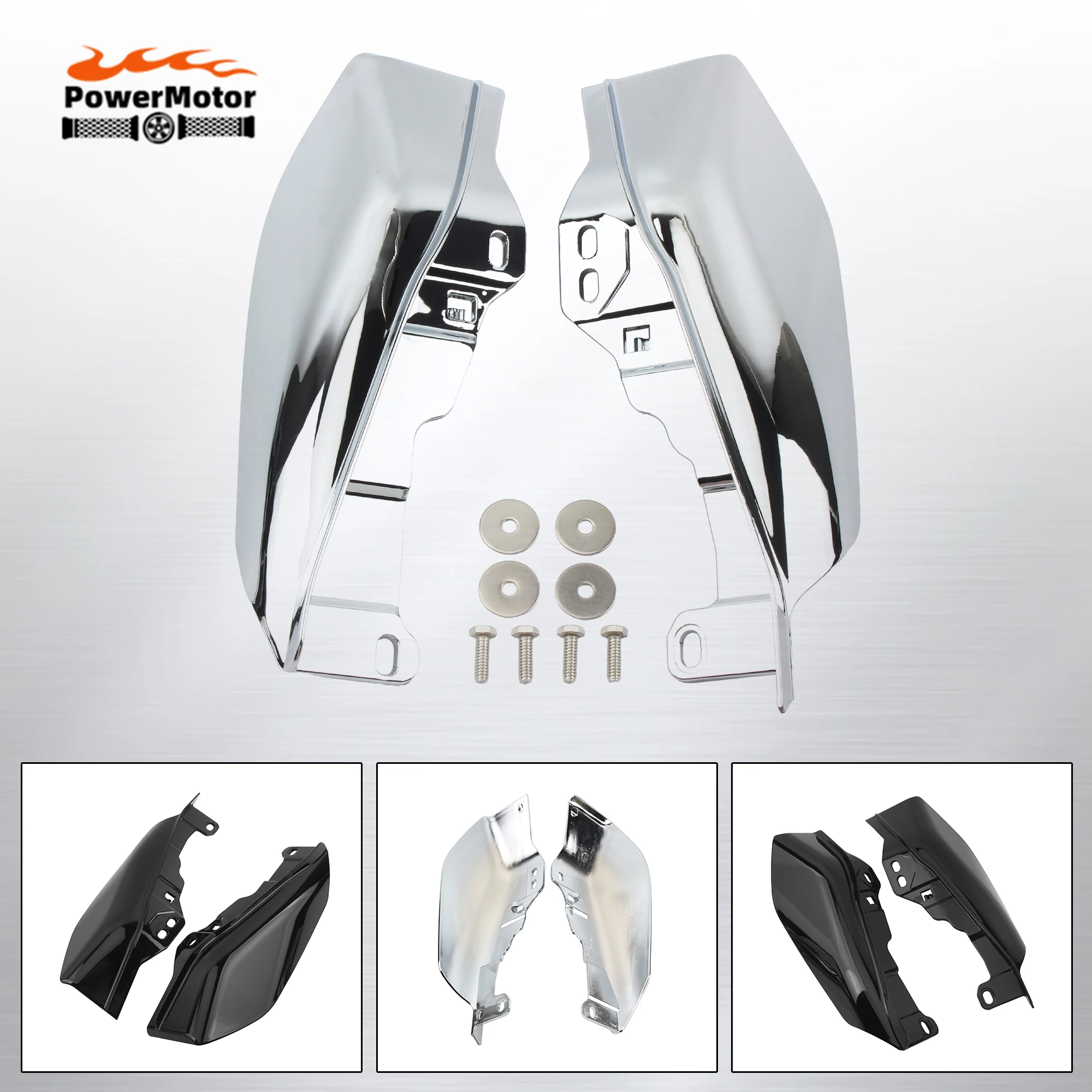 Motorcycle Mid-Frame Heat Shield Air Deflector Trim For Harley Touring Street Electra Glide Road King 2001-2022 Motorbike Parts
Motorcycle Mid-Frame Heat Shield Air Deflector Trim For Harley Touring Street Electra Glide Road King 2001-2022 Motorbike Parts