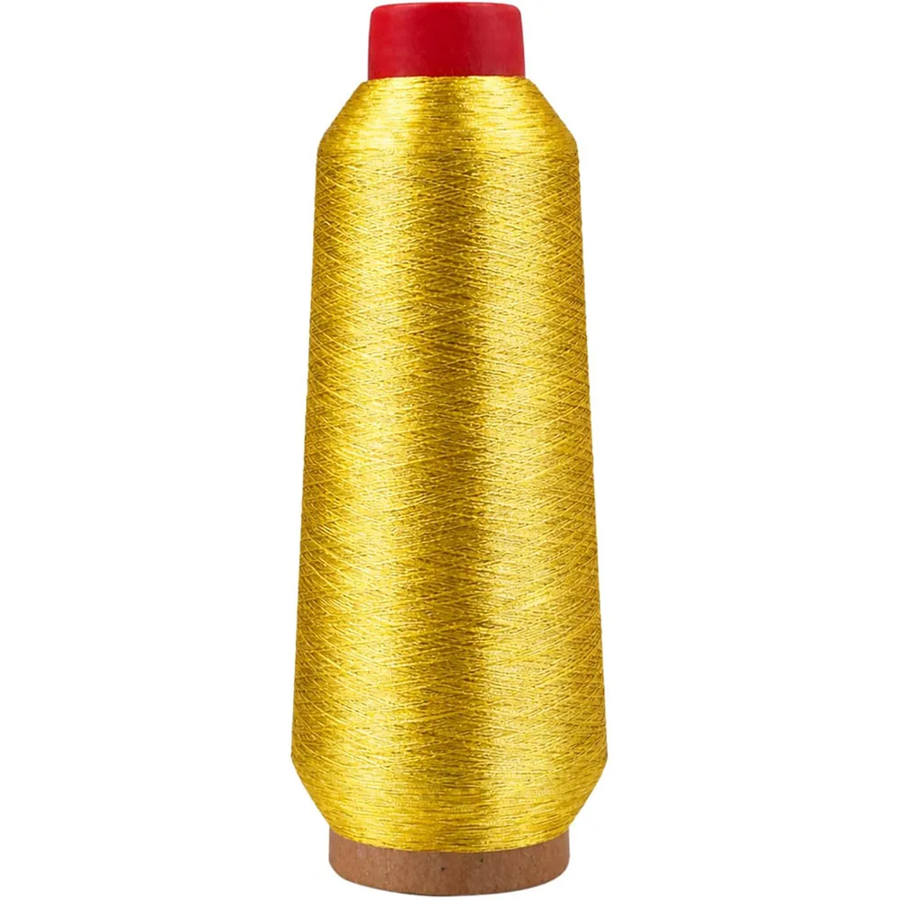 150D Gold Silver Thread for Sewing Machine Hand Decorative Sewing Cross Stitch Needle Work Computerized Embroidery
150D Gold Silver Thread for Sewing Machine Hand Decorative Sewing Cross Stitch Needle Work Computerized Embroidery