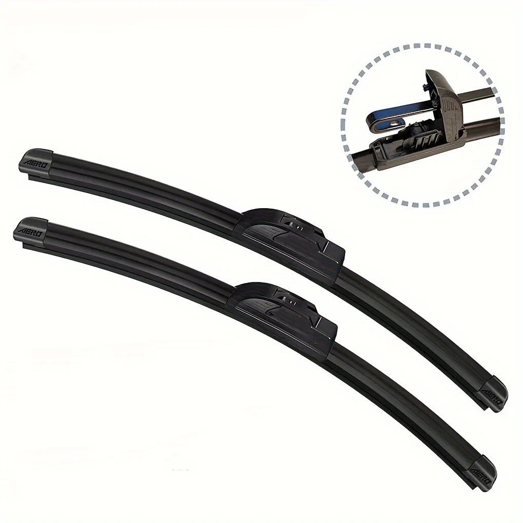 22''+22'' Inch OEM Quality Bracketless Windshield Wiper Blades J-Hook Pair All Season Left And Right Hand Drive (2pack 22'')
22''+22'' Inch OEM Quality Bracketless Windshield Wiper Blades J-Hook Pair All Season Left And Right Hand Drive (2pack 22'')