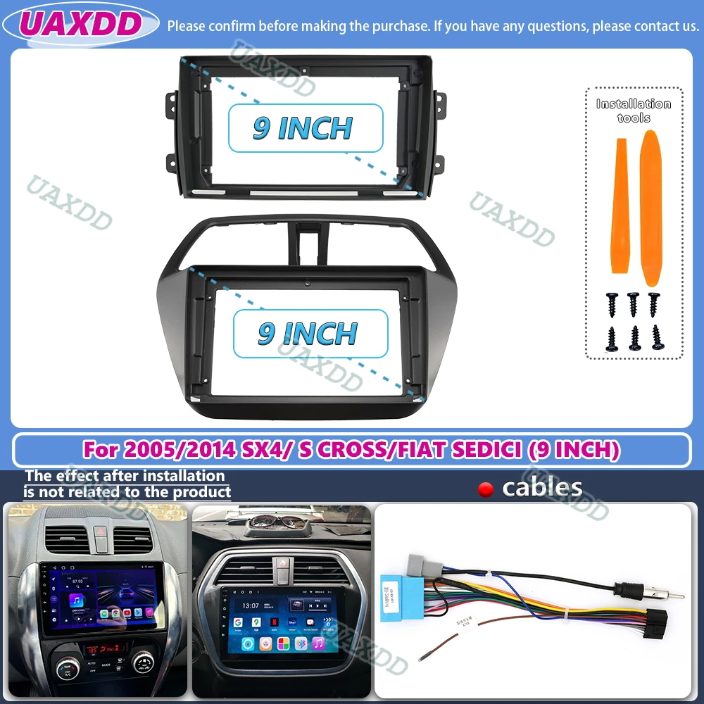 9-дюймовый автомобильный радиоприемник для Suzuki sx4 s cross Fiat sedici 2006-2013, android стерео рама панель fascia, аудиоплеер, экранный кабель, жгут проводов
9-дюймовый автомобильный радиоприемник для Suzuki sx4 s cross Fiat sedici 2006-2013, android стерео рама панель fascia, аудиоплеер, экранный кабель, жгут проводов