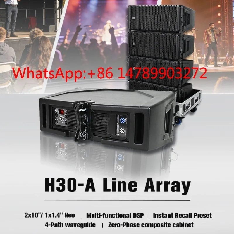 H-30A Dual 10 Inch Neodymium Passive Line Array Driver
H-30A Dual 10 Inch Neodymium Passive Line Array Driver
