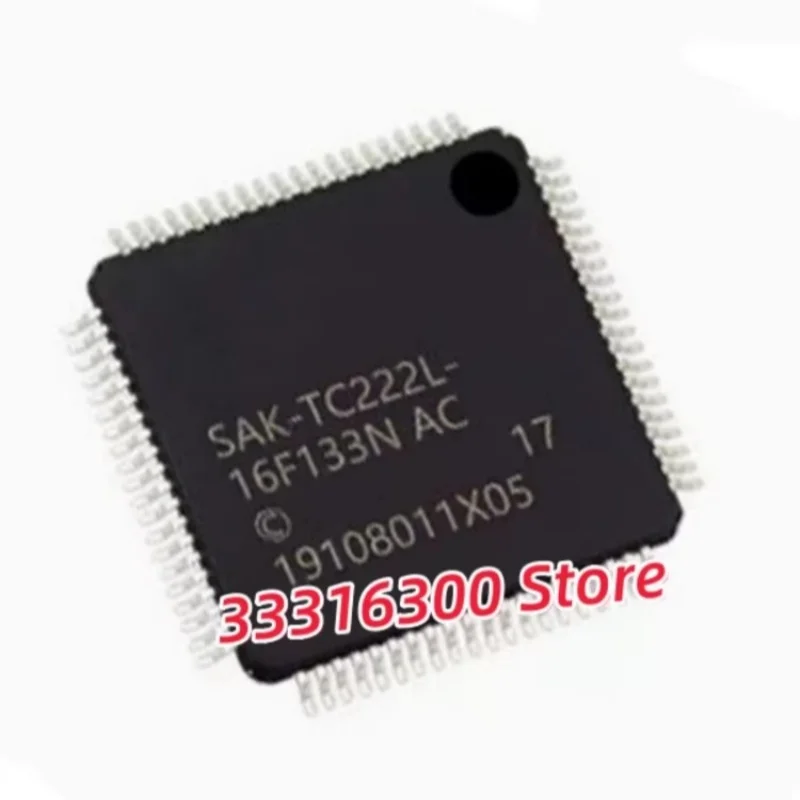 1PCS New SAK-TC222L-16F133N TQFP80 Microcontroller IC chip
1PCS New SAK-TC222L-16F133N TQFP80 Microcontroller IC chip