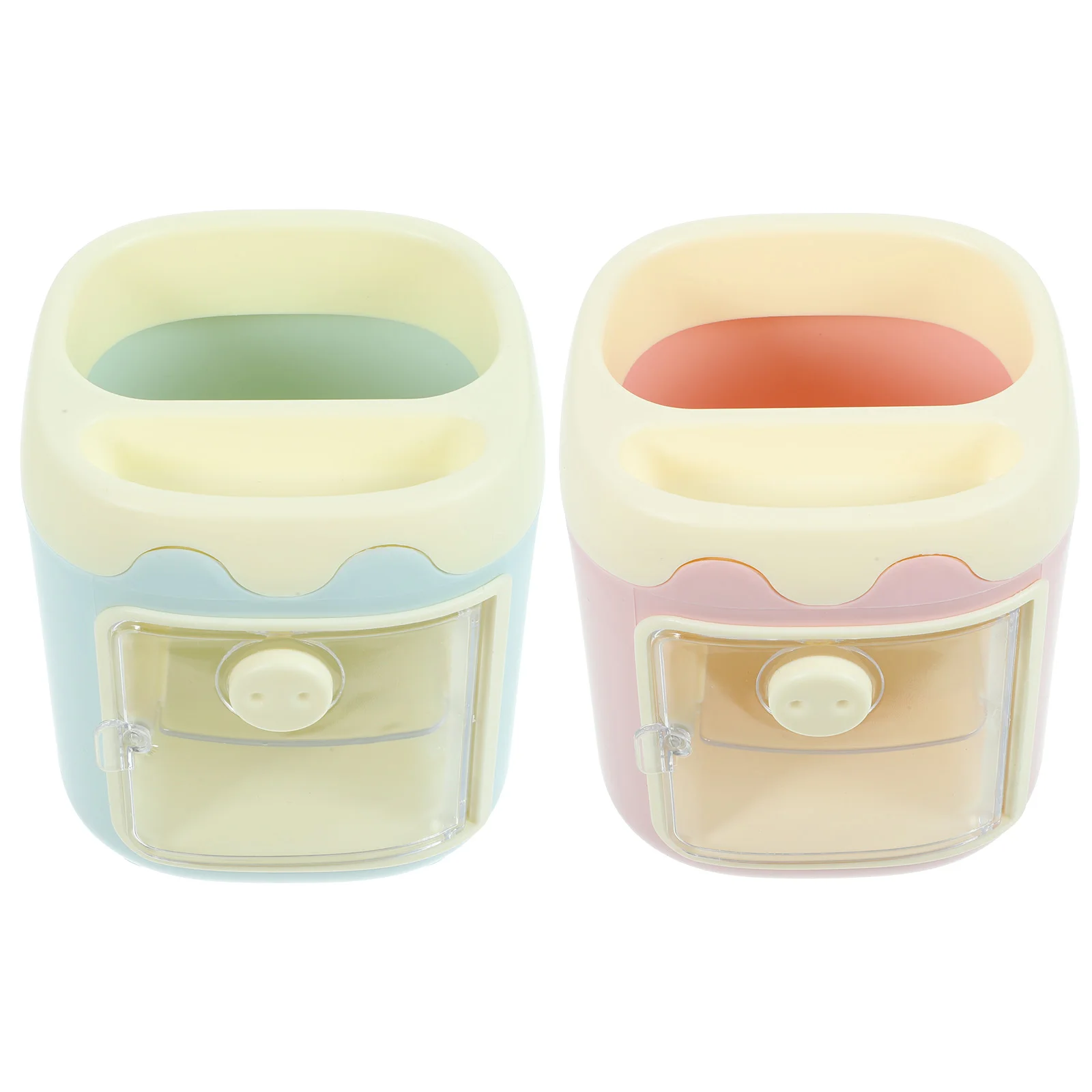 2 Pcs Cute Holder Unique Household Tabletop Children's Holders Storage Teacher Pencil Office
2 Pcs Cute Holder Unique Household Tabletop Children's Holders Storage Teacher Pencil Office