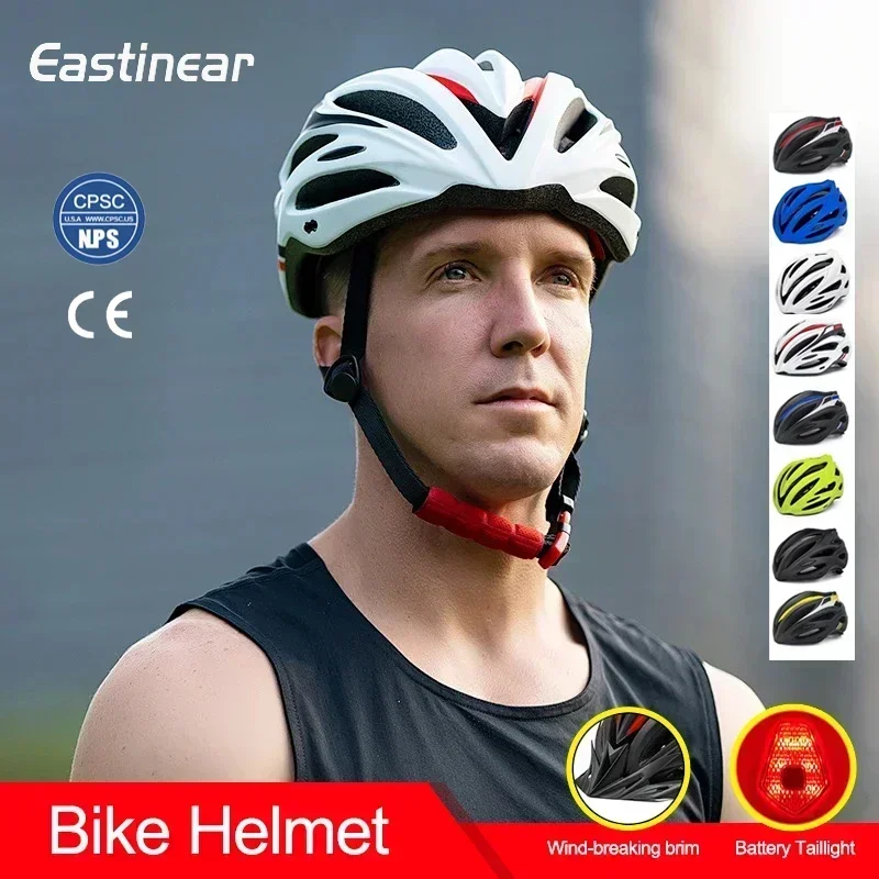 Adult Mountain Bike Helmet with LED Tail Light Off-Road Safety Helmet for Men and Women MTB Racing Gear for Road Cycling Outdoor
Adult Mountain Bike Helmet with LED Tail Light Off-Road Safety Helmet for Men and Women MTB Racing Gear for Road Cycling Outdoor