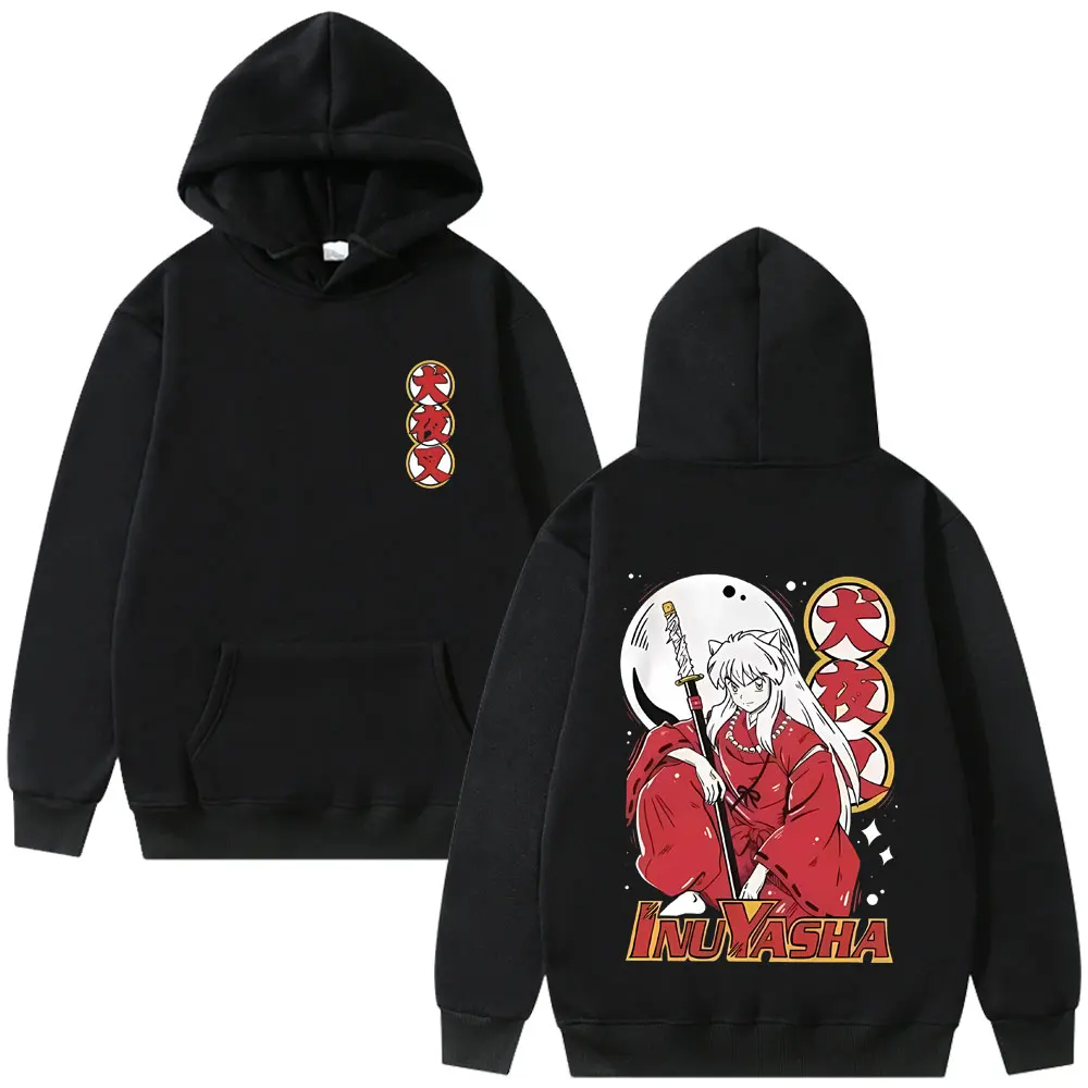 Anime Inuyasha Graphic Print Hoodie Men Women Casual Oversized Streetwear Male Retro Cartoon Hoodies Unisex Vintage Sportswear
Anime Inuyasha Graphic Print Hoodie Men Women Casual Oversized Streetwear Male Retro Cartoon Hoodies Unisex Vintage Sportswear