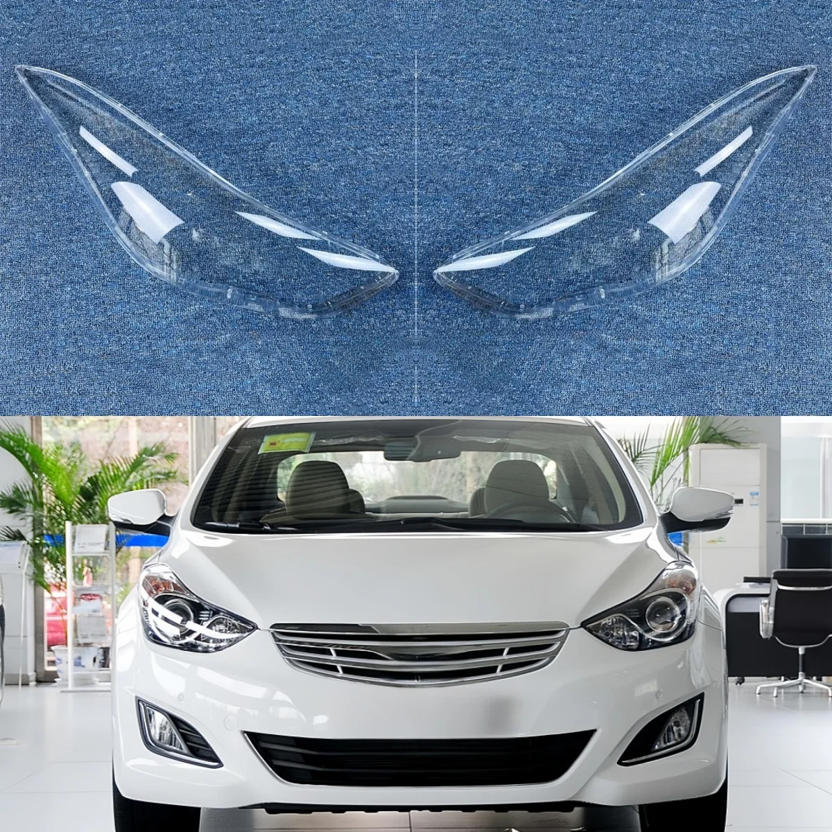 Чехол для передней фары Hyundai Elantra / Avante 2012-2015, прозрачный чехол для передней фары из плексигласа, замена оригинального абажура
Чехол для передней фары Hyundai Elantra / Avante 2012-2015, прозрачный чехол для передней фары из плексигласа, замена оригинального абажура
