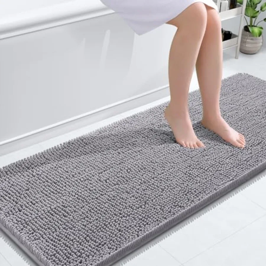 Bathroom Runner Rugs 59x24 Extra Soft Absorbent Chenille Bath Rugs Rubber Backing Quick Dry Machine Washable Long Bath Mats for
Bathroom Runner Rugs 59x24 Extra Soft Absorbent Chenille Bath Rugs Rubber Backing Quick Dry Machine Washable Long Bath Mats for
